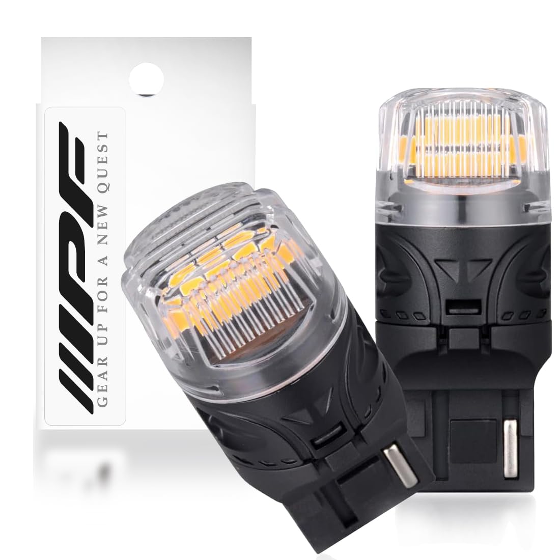 IPF AMZ-WB008 LEDウィンカー T20 Amazon | M's Basic by IPF ウィンカー LED バルブ T20 アンバー 450lm